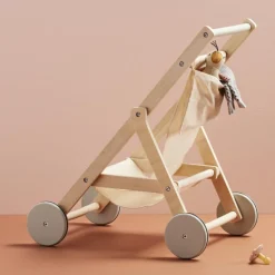 Best Poussette en bois pour poupée nature Poussette Pour Poupée