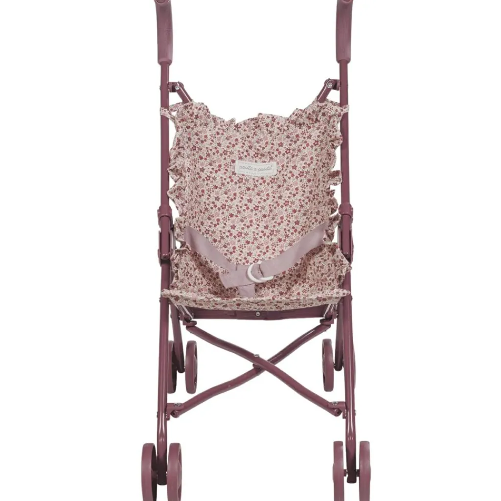 Pasito a pasito Poussette pour poupée Cherry Fleurs