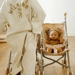 Poussette pour poupée Gaze Léopard (personnalisable) Poussette Pour Poupée