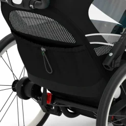 Discount Poussette remorque à vélo Zeno Bike All Black Poussette Tout Terrain