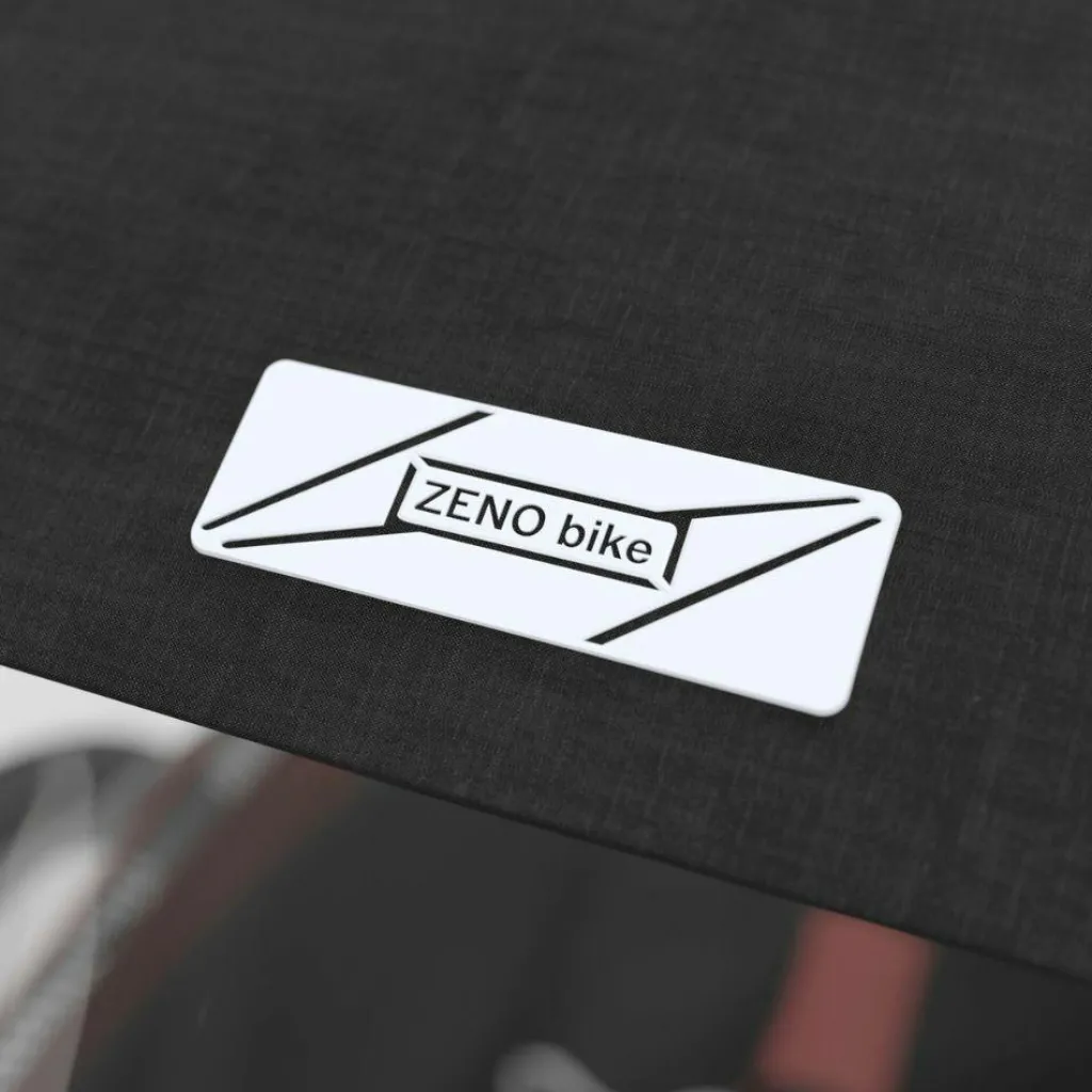 Discount Poussette remorque à vélo Zeno Bike All Black Poussette Tout Terrain