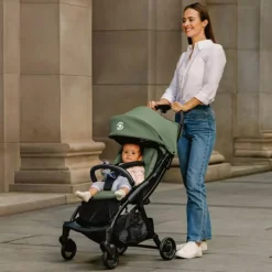 Globber Poussette Stroll Lite Vert Olive