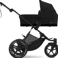 Sale Poussette tout-terrain AVI SPIN Moon Black Poussette Tout Terrain