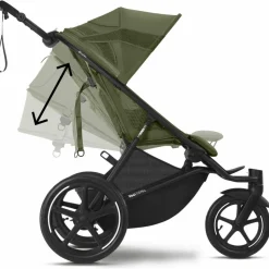 Cybex Poussette tout-terrain AVI SPIN Moss Green