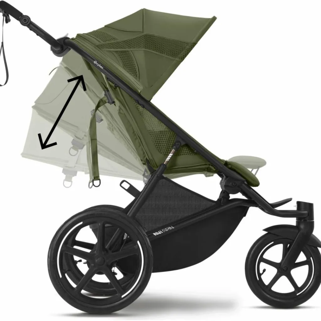 Cybex Poussette tout-terrain AVI SPIN Moss Green