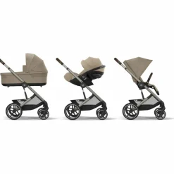New Poussette tout-terrain Balios S Lux Almond Beige Poussette Tout Terrain