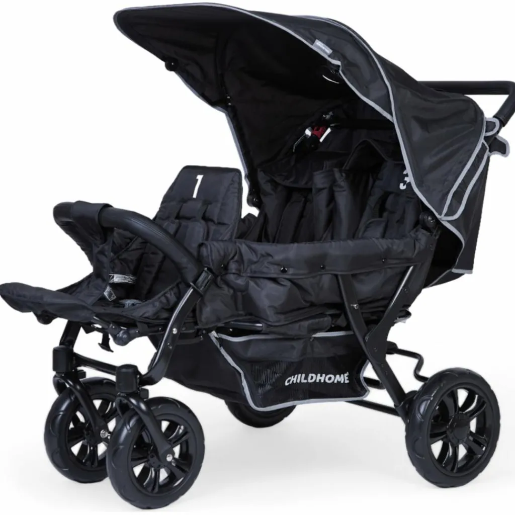 Childhome Poussette triplet noire