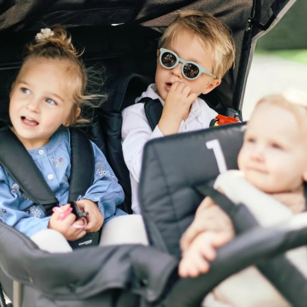 Childhome Poussette triplet noire