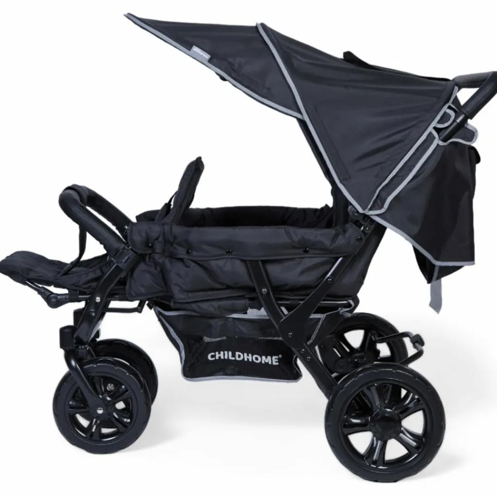 Childhome Poussette triplet noire
