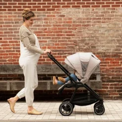 Poussette TRIV NEXT Bicotti effet cuir chocolat Poussette Compacte