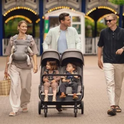 Hot Poussette TRVL dubl Caviar Poussette Double