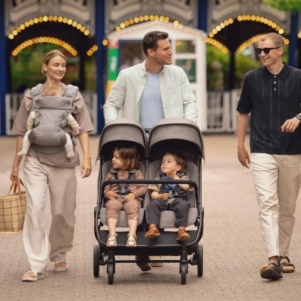 Hot Poussette TRVL dubl Caviar Poussette Double