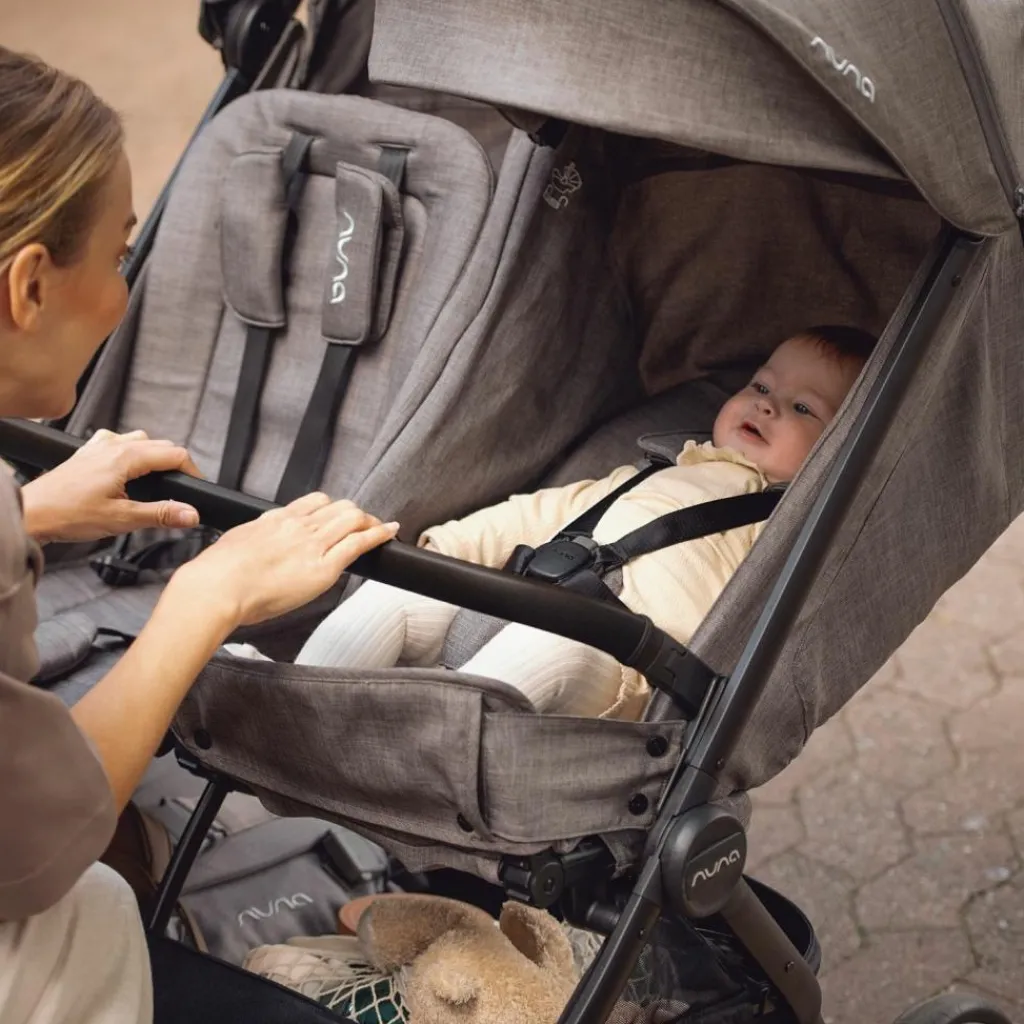 Hot Poussette TRVL dubl Caviar Poussette Double