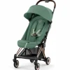 Clearance Poussette ultra-compacte COYA Rosegold Leaf Green Poussette Compacte