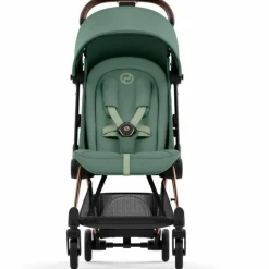 Clearance Poussette ultra-compacte COYA Rosegold Leaf Green Poussette Compacte