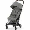 Cybex Poussette ultra-compacte COYA châssis Chrome Mirage Grey