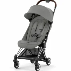 Cybex Poussette ultra-compacte COYA châssis Chrome Mirage Grey
