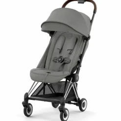 Cybex Poussette ultra-compacte COYA châssis Chrome Mirage Grey