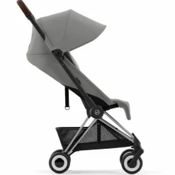 Cybex Poussette ultra-compacte COYA châssis Chrome Mirage Grey