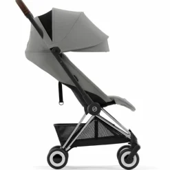 Cybex Poussette ultra-compacte COYA châssis Chrome Mirage Grey