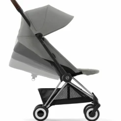 Cybex Poussette ultra-compacte COYA châssis Chrome Mirage Grey