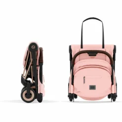 Outlet Poussette ultra-compacte COYA Rosegold Peach Pink Poussette Compacte