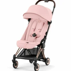 Outlet Poussette ultra-compacte COYA Rosegold Peach Pink Poussette Compacte