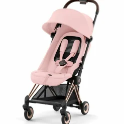 Outlet Poussette ultra-compacte COYA Rosegold Peach Pink Poussette Compacte