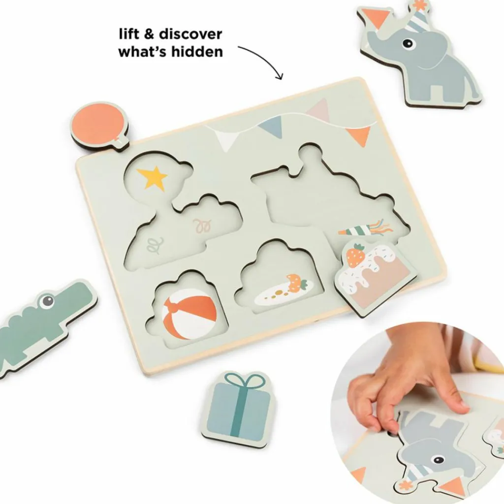 Done by Deer Premier puzzle encastrable Celebration