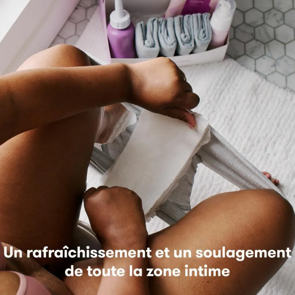 Protections périodiques périnéales à l’hamamélis (24) Soin Post-Grossesse