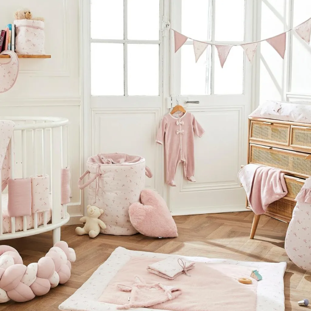 BB & Co Protège barreaux Lovely blossom (pour lits 60 x 120 et 70 x 140 cm)