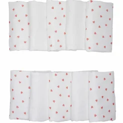 Protège barreaux Mon petit cœur (pour lits 60x120 et 70x140 cm) Tour De Lit