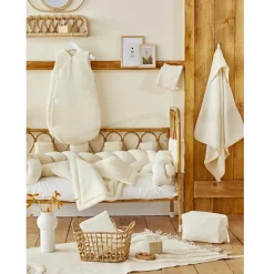 BB & Co Protège barreaux Mousse de lait (pour lits 60 x 120 et 70 x 140 cm)