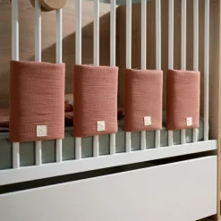 Sauthon Protège barreaux Terracotta (pour lits 60 x 120 et 70 x 140 cm)