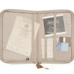 Walking Mum Protège carnet de santé à pois Poppy Cannelle