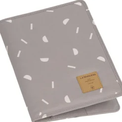 Lässig Protège carnet de santé blocks taupe