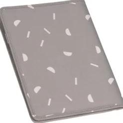 Lässig Protège carnet de santé blocks taupe
