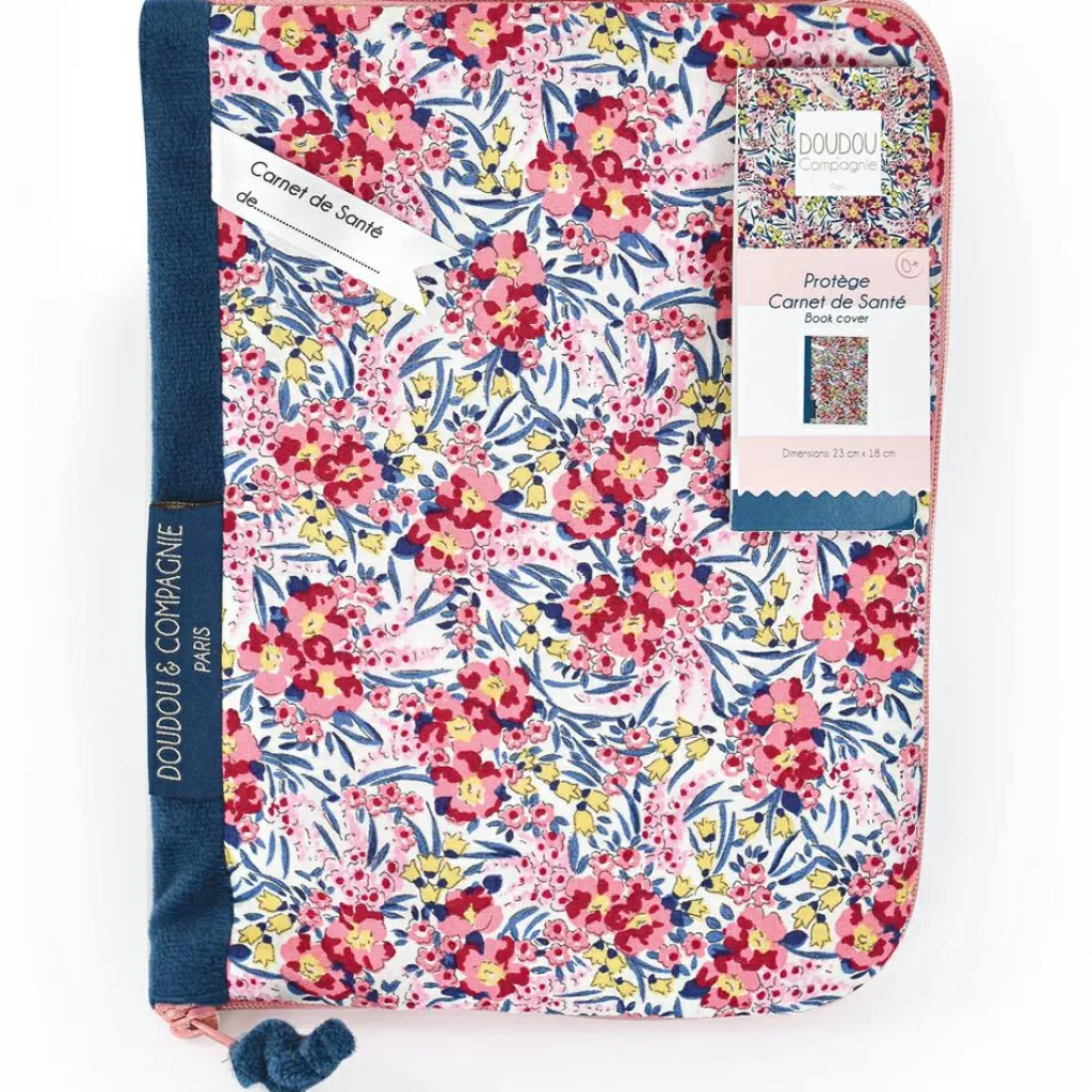 Doudou et Compagnie Protège carnet de santé Boh'aime