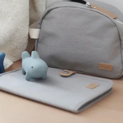 Hot Protège carnet de santé Canvas gris perle Protège Carnet De Santé