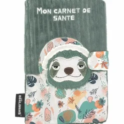 Les Déglingos Protège carnet de santé Chillos le Paresseux