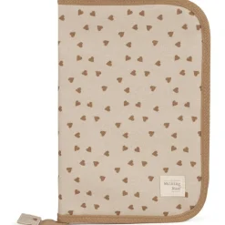Walking Mum Protège carnet de santé coeurs Poppy Cannelle
