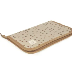 Walking Mum Protège carnet de santé coeurs Poppy Cannelle