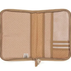 Walking Mum Protège carnet de santé coeurs Poppy Cannelle