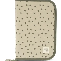 Walking Mum Protège carnet de santé coeurs Poppy Mousse