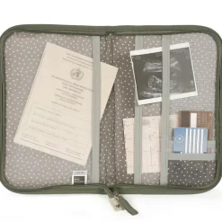 Walking Mum Protège carnet de santé coeurs Poppy Mousse