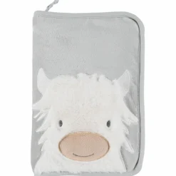 Noukie's Protège carnet de santé fausse fourrure verte Fluffy