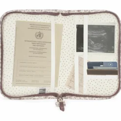 Walking Mum Protège carnet de santé Gala Cerise