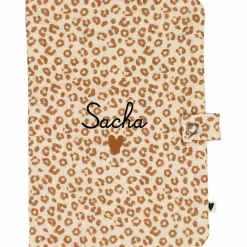 Protège carnet de santé Gaze Léopard (personnalisable) Protège Carnet De Santé