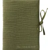 BB & Co Protège carnet de santé gaze de coton Fougère