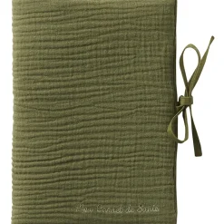 BB & Co Protège carnet de santé gaze de coton Fougère